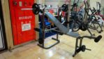 Alat fitness Banch press lengkap stik dan beban 50 kg